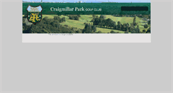 Desktop Screenshot of craigmillarpark.freetime-online.co.uk