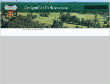 Tablet Screenshot of craigmillarpark.freetime-online.co.uk